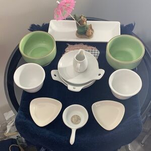 BUFFALO, ONEIDA, SANT' ANDREA Dipping/Sauce/Condiment Dishes 12 pieces NWOT